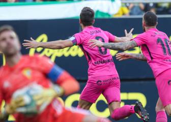 El Málaga impone su autoridad