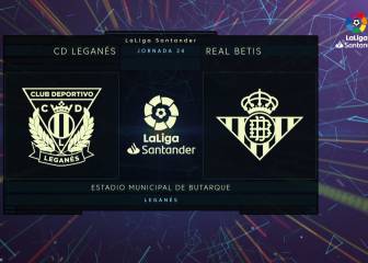 Leganés y Betis no pasan del empate en Butarque