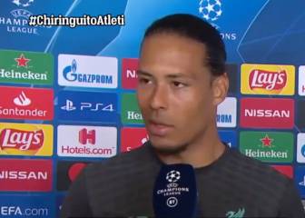 Pulla de Van Dijk al Atlético y a todo el fútbol español