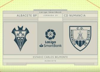 El Albacete rompe su maldición y remonta al Numancia