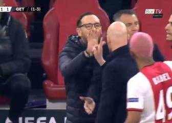 Tensión en Ámsterdam: Ten Hag y Bordalás se encararon