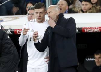 Zidane sends a clear message to Luka Jovic