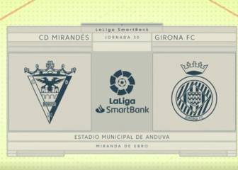 Mirandés y Girona empatan en un duelo marcado por el VAR