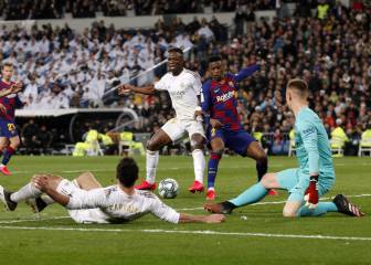 Vinicius y Mariano dinamitan el Clásico y ponen líder al Madrid