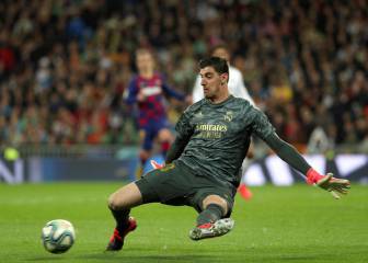 Un partido que gana ligas: las 4 paradas de Courtois con 0-0