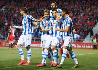 Mirandés-Real Sociedad en imágenes