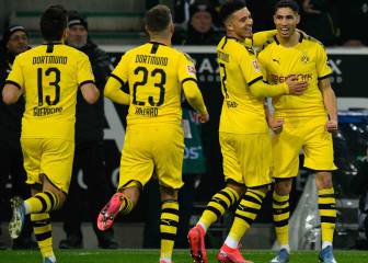 Un tanto de Achraf pone al Dortmund segundo