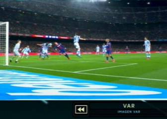 La Real Sociedad protestó un penalti que señaló el VAR