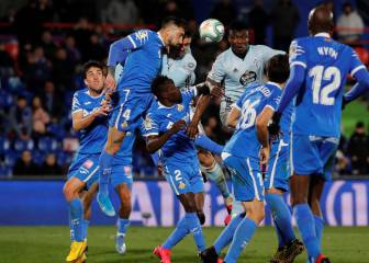 1x1 del Getafe: Arambarri tuvo la mejor y acabó expulsado