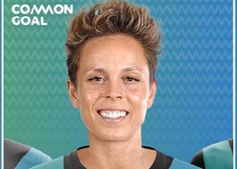 Amanda Sampedro celebra el Día de la Mujer uniéndose a Common Goal