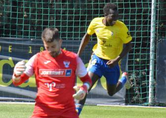 El Cádiz B, con M'Baye en la grada, consigue una sufrida victoria