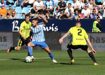 El Zaragoza vuela a Primera y deprime a un buen Málaga