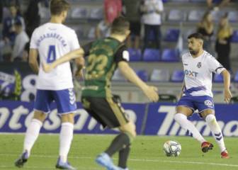 El Tenerife se aleja del descenso