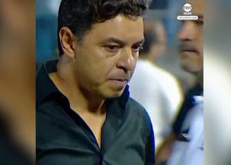 ¡Desencajado! La cara de Gallardo después de perder la Superliga