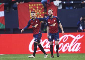 Osasuna se aleja del descenso y hunde al Espanyol