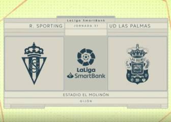 El Sporting busca el playoff y golea a Las Palmas