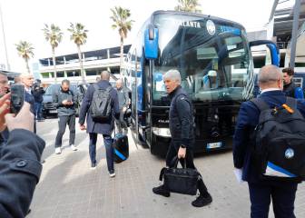 El Atalanta llega a Valencia con la excepción del confinamiento