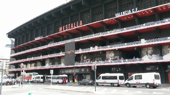 Valencia-Atalanta: menos de 250 personas accederán a Mestalla