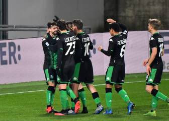 El Sassuolo golea al Brescia en el probable último partido de la Serie A por el coronavirus