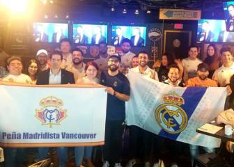 El Madrid estrena en Vancouver su primera peña en Canadá