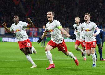 Sabitzer mete en la historia al Leipzig; Mourinho, otra vez fuera