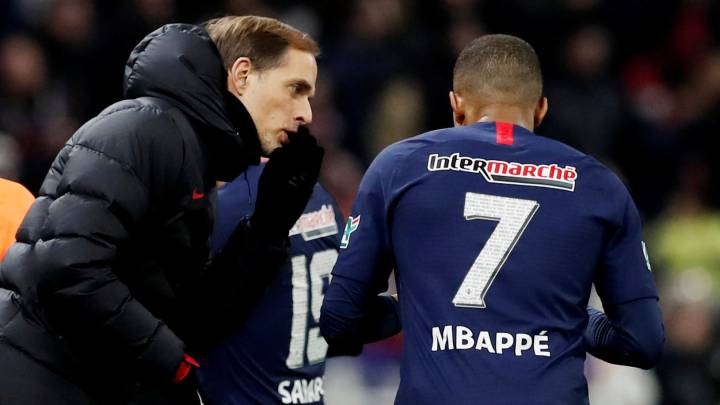 Mbappé es duda hasta última hora contra el Dortmund