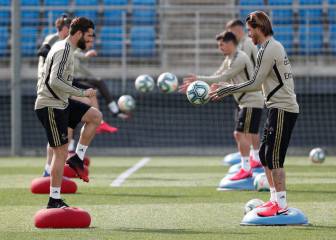 Carvajal y Nacho, disponibles para el viernes ante el Eibar