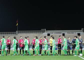 A puerta cerrada: del 'derbi de la calderilla' al 1-2 en Livorno