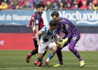 Competición no perdona a Diego López, baja ante el Alavés