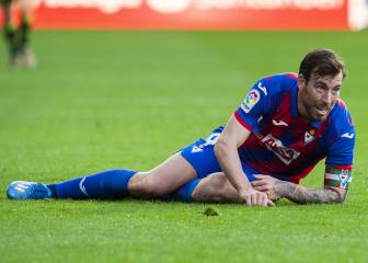 El Eibar iguala su peor registro en Primera División, con 27 puntos en 27 partidos