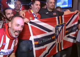 Unos 2.800 aficionados llegan a Liverpool para animar al Atleti