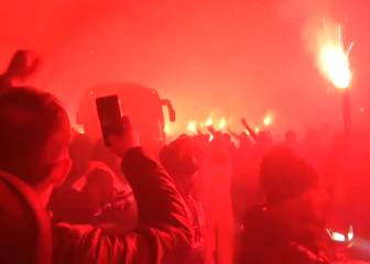 La gente sigue sin tomarse en serio las recomendaciones: el recibimiento al bus del PSG