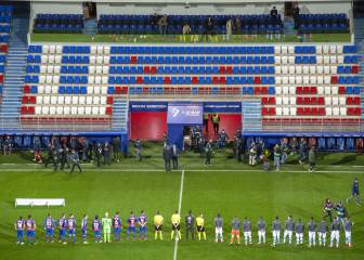 El Eibar se acostumbra al silencio
