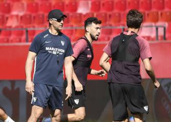 El Sevilla se sigue entrenando con normalidad