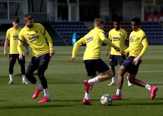 El Barcelona no para: la sesión de los azulgranas el día en que se anunció la suspensión