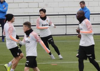 Kang-in se hace un esguince en el último entrenamiento
