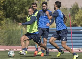 El Fuenlabrada suspende entrenos y desinfecta el Torres