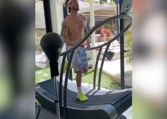 Sergio Ramos predica con el ejemplo ante el coronavirus: un 'tele-entrenamiento' a tope