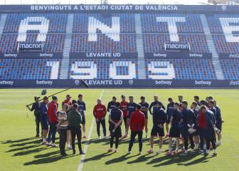 Levante: plantilla y técnicos dan negativo en coronavirus