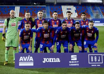 El Eibar, en caída libre: solo el Levante es peor ahora
