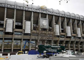 Así continúan las obras del Santiago Bernabéu
