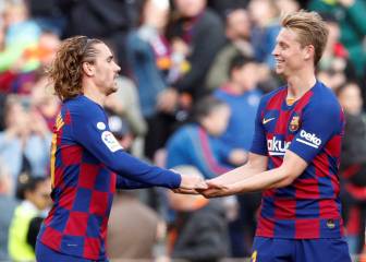 Only Griezmann and De Jong have remained injury-free