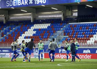 El Eibar para los entrenamientos mientras dure la alarma