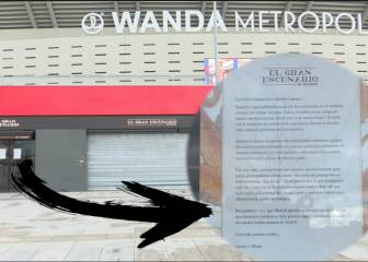 La más que emotiva frase del restaurante del Metropolitano que levantará la moral a todo Madrid