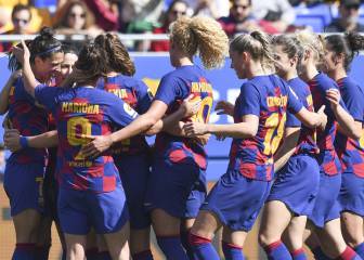 El Barcelona arrasa en la Primera Iberdrola: goleadora, zamora...