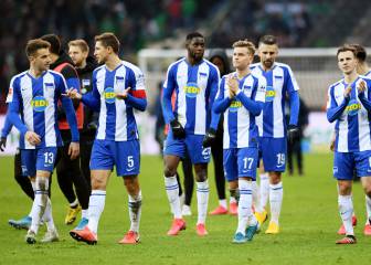 La plantilla del Hertha Berlín en cuarentena por un positivo de
coronavirus