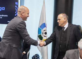 Rubiales carga contra Tebas por los test en los clubes: 