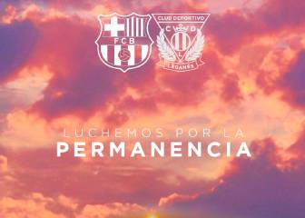 El Leganés emociona con su último cartel de concienciación