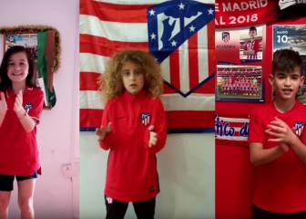 La unión de la gran familia del Atlético de Madrid: todos a una aplaudiendo para dar gracias