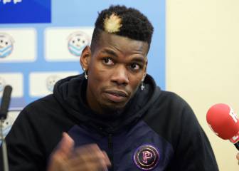 Pogba celebra una Euro en 2021